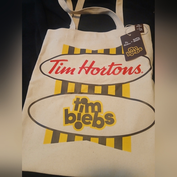 Tim Hortons Handbags - *Free With Purchase* Tim Hortons TimBiebs Tote Bag